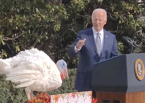 Biden grants turkey justice as Liberty and Bell ride the gravy train to the White House